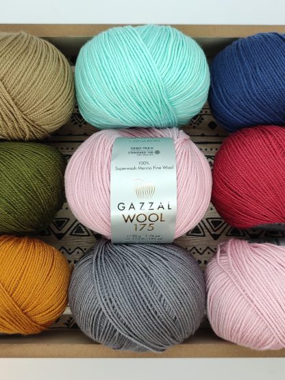 Пряжа Gazzal Wool 175 фото