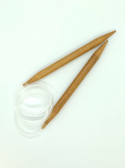 Спицы для вязания круговые Gamma бамбук 80см. фото